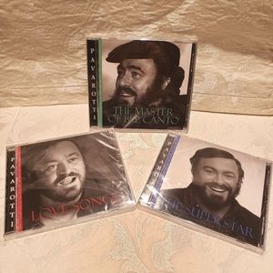 Pavarotti cds.